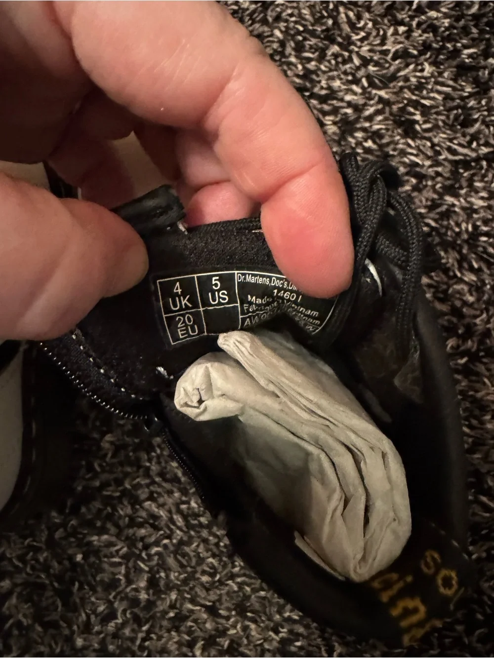 Brand new: Toddler doc martin combat boots